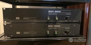 Coppia Amplificatori potenza BGW 6500 Proline SE
