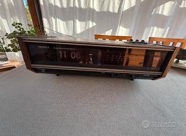 Radiosveglia vintage Phonola RT 1380 flip clock