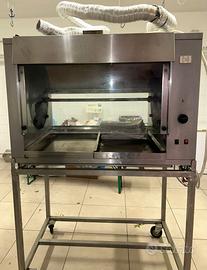 Giroarrosto professionale per polli