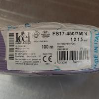 Matassa cavo unipolare FS17 1.5 mm viola