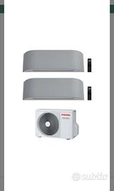 Toshiba Haori Dualsplit 10000 + 10000 Btu