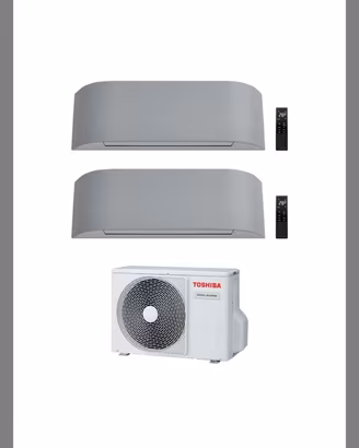 Toshiba Haori Dualsplit 10000 + 10000 Btu