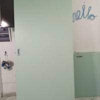 Porte scorrevoli con telaio esterno