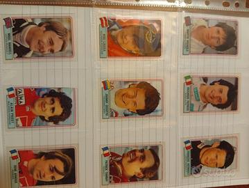 Panini plastic cards 1984