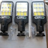 3 Lampioni Solari nuovi mai usati con crepuscolare