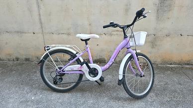 bici bambina lilla "Montana"  6 - 9 anni