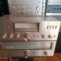 Sony Vintage Amplificatore & Tuner Fm Con Vu-Meter