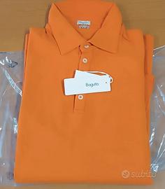 Polo mezza manica uomo 
arancione 
M
 Bagutta