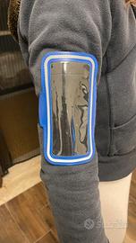 Fascia da braccio sportiva portacellulare