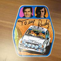 Adesivo vintage rally anni '80