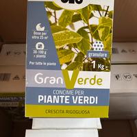 Concime granulare piante verdi