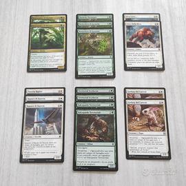 Mazzo carte Magic Bianco Verde LANDFALL Zendikar