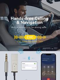 Ricevitore Bluetooth 5.1 Auto, Adattatore Bluetoot