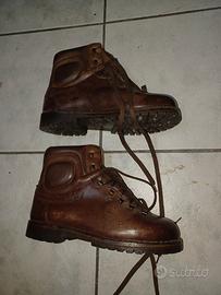 scarponi montagna campegina pelle vintage 42