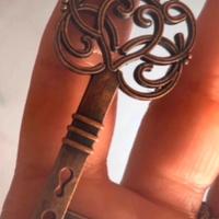 Portachiavi cavatappi