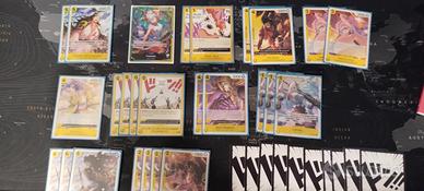 struttura del mazzo giallo-verde Yamato One piece 