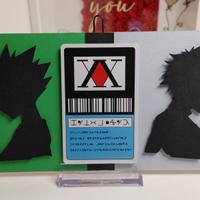 Hunter X Hunter wooden plate (20x10cm)