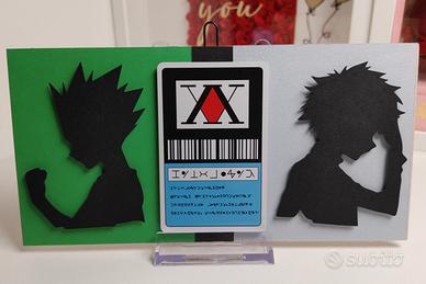 Hunter X Hunter wooden plate (20x10cm)