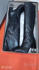 stivaletti Neri taglia 38 Albano tacco 7cm 