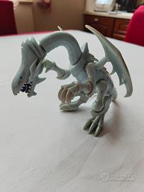 Action Figure Drago Bianco Occhi Blu - Yu-Gi-Oh! 1
