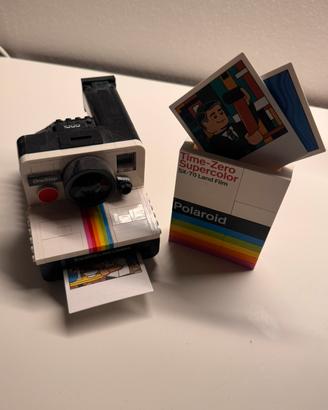 LEGO Ideas Polaroid OneStep SX-70 21345 completo