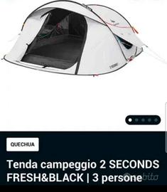 tenda da campeggio nuova