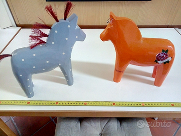 Lotto cavallo di legno dala stolle ikea