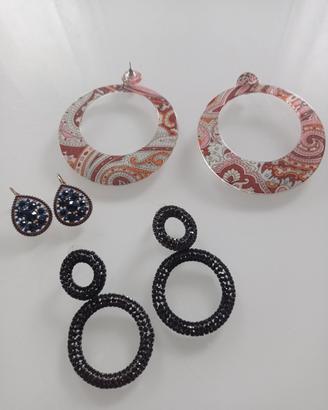 Orecchini Etro  e Valentino 