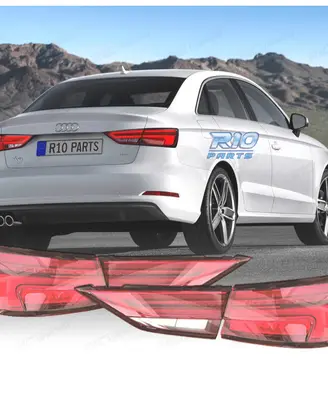 FANALI AUDI A3 8V 13-16 LOOK RESTYLING LED