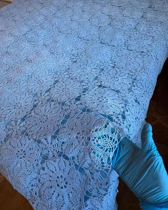 piumino matrimoniale con uncinetto 