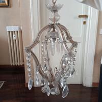 lampadario in cristallo 