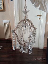 lampadario in cristallo 