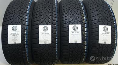 4 GOMME 225 55 17 DUNLOP A64544