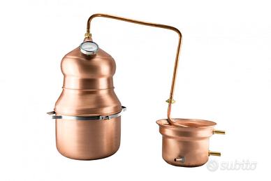 Alambicco in rame da 10 litri Distillatore nuovo