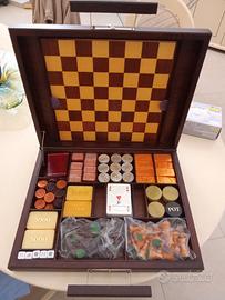 Poker, Dama, Scacchi, Dadi