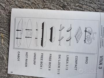 barre portatutto per audi a3