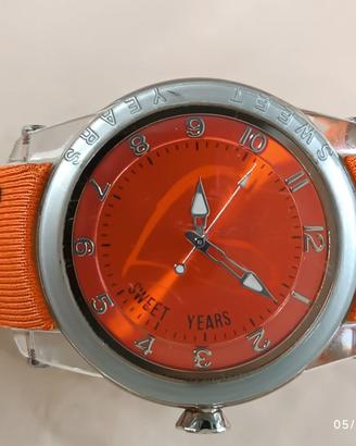 OROLOGIO ARANCIONE SWEET YEARS  CHRONOTECH  6130M