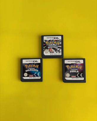 3 Giochi Pokémon Diamante, Perla e Platino (ITA)