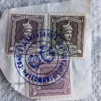 bolli o francobolli vintage 