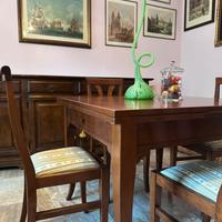 Set tavolo allungabile + 4 sedie