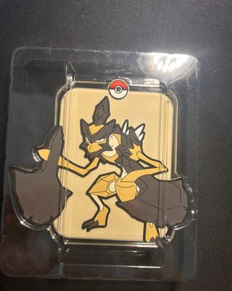 Pokemon portacarte Kleavor gomma e carta promo
