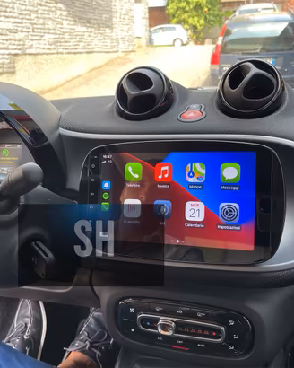 Radio Carplay - android auto Smart 453
