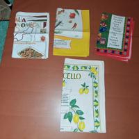 Lotto 4 Strofinacci Canovacci Cucina Asciugapiatti