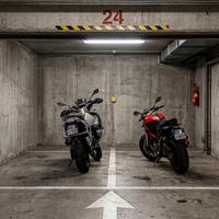 Posto moto in zona piazza Gries