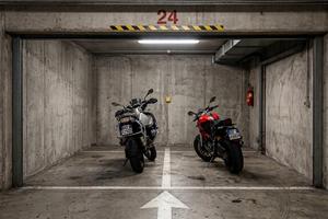 Posto moto in zona piazza Gries