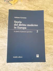 Storia del diritto moderno in Europa di A.C.