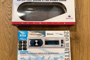 Boss Marine MR632UAB Bluetooth + Frontalino stagno