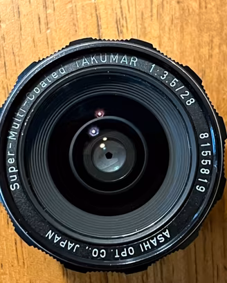 Super Multi Coated Takumar 1:3,5/28 M42