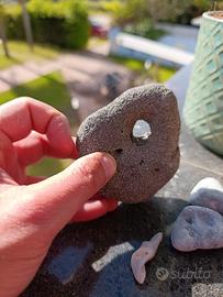 ✨ Pietre del Mare con il Buco, Porta Fortuna natur