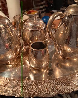 servizio in silverplate antico